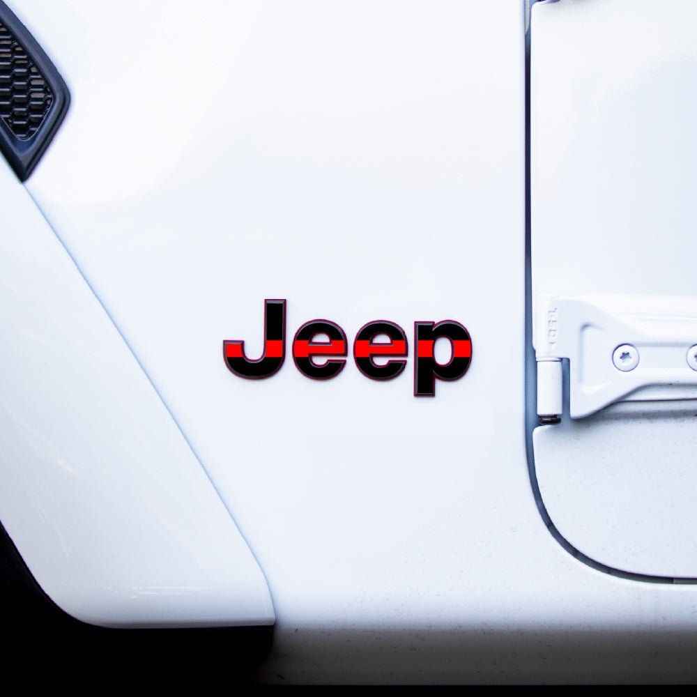 Emblem Decal set for Jeep Gladiator | American Flag