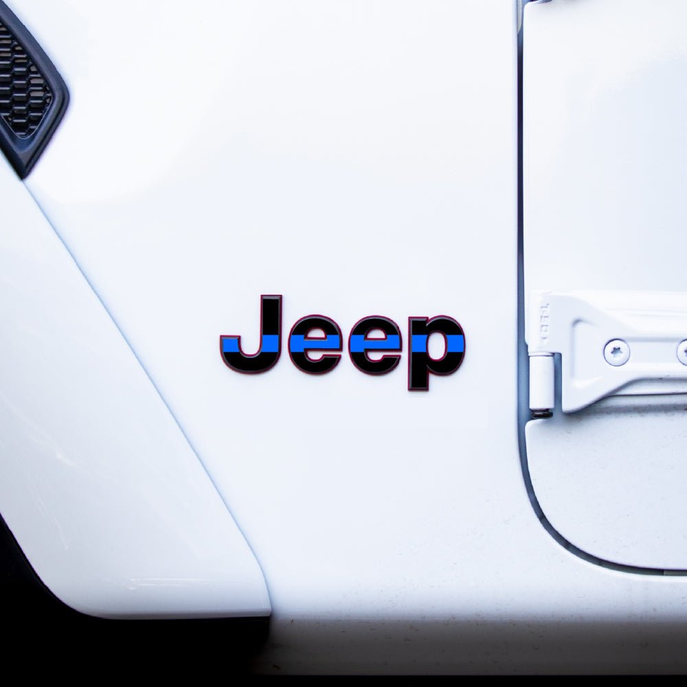 Emblem Decal set for Jeep Gladiator | American Flag